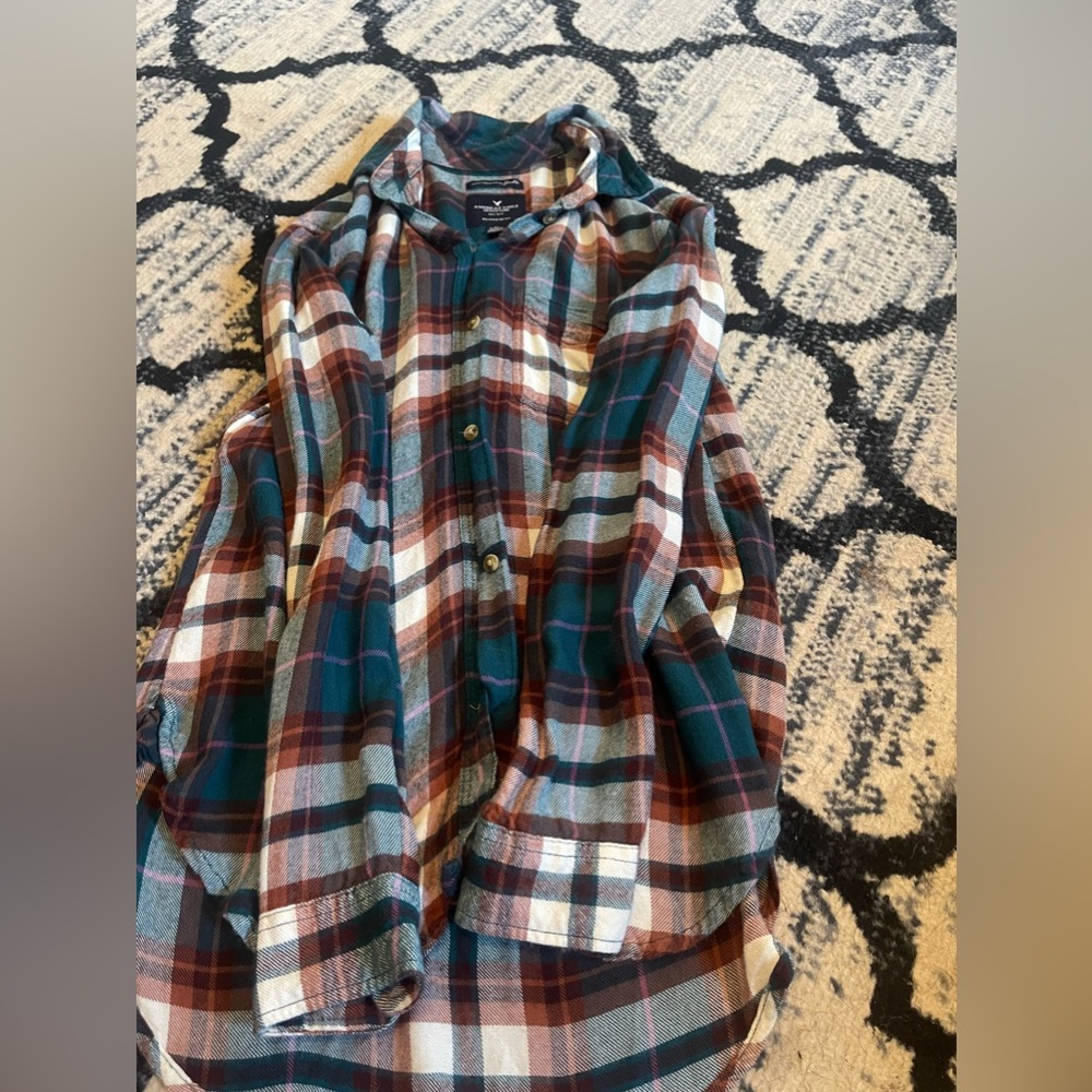 Plaid top